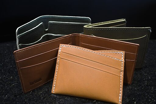 men's custom leather wallets from Eric Scott